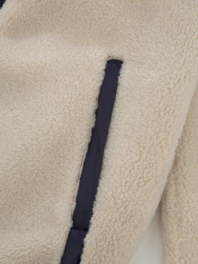 Bilde av WoolLand Stryn Fleece jacket Boy Beige